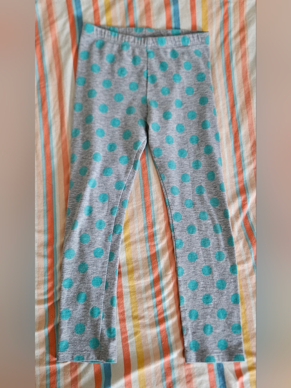 Okie Dokie Polka Dot Leggings, Size 5T